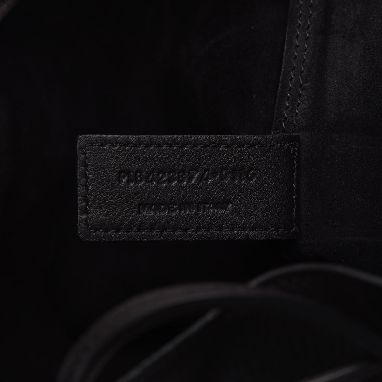 Saint Laurent Calfskin Medium Jen Black 9 of 10