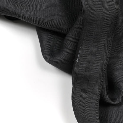 Hermes Cashmere Silk H Scarf Grey 4 of 4