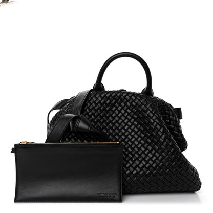 Bottega Veneta Nappa Intrecciato Medium Padded The Handle Tote Black 3 of 10