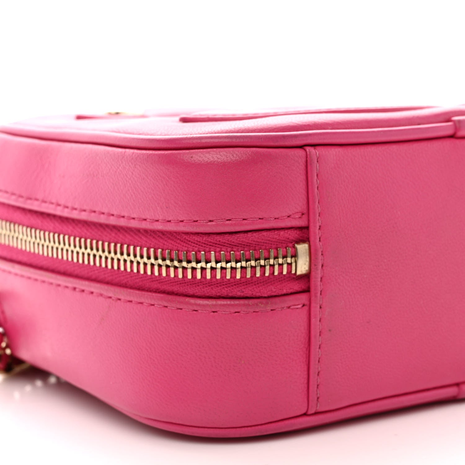 Chanel Lambskin CC Mania Camera Case Pink 9 of 11