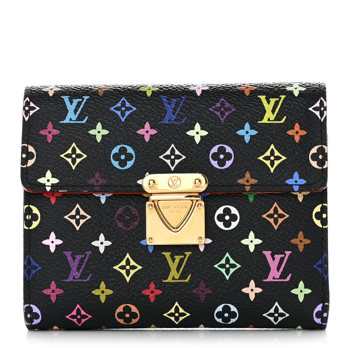 Monogram Multicolor Koala Wallet Black