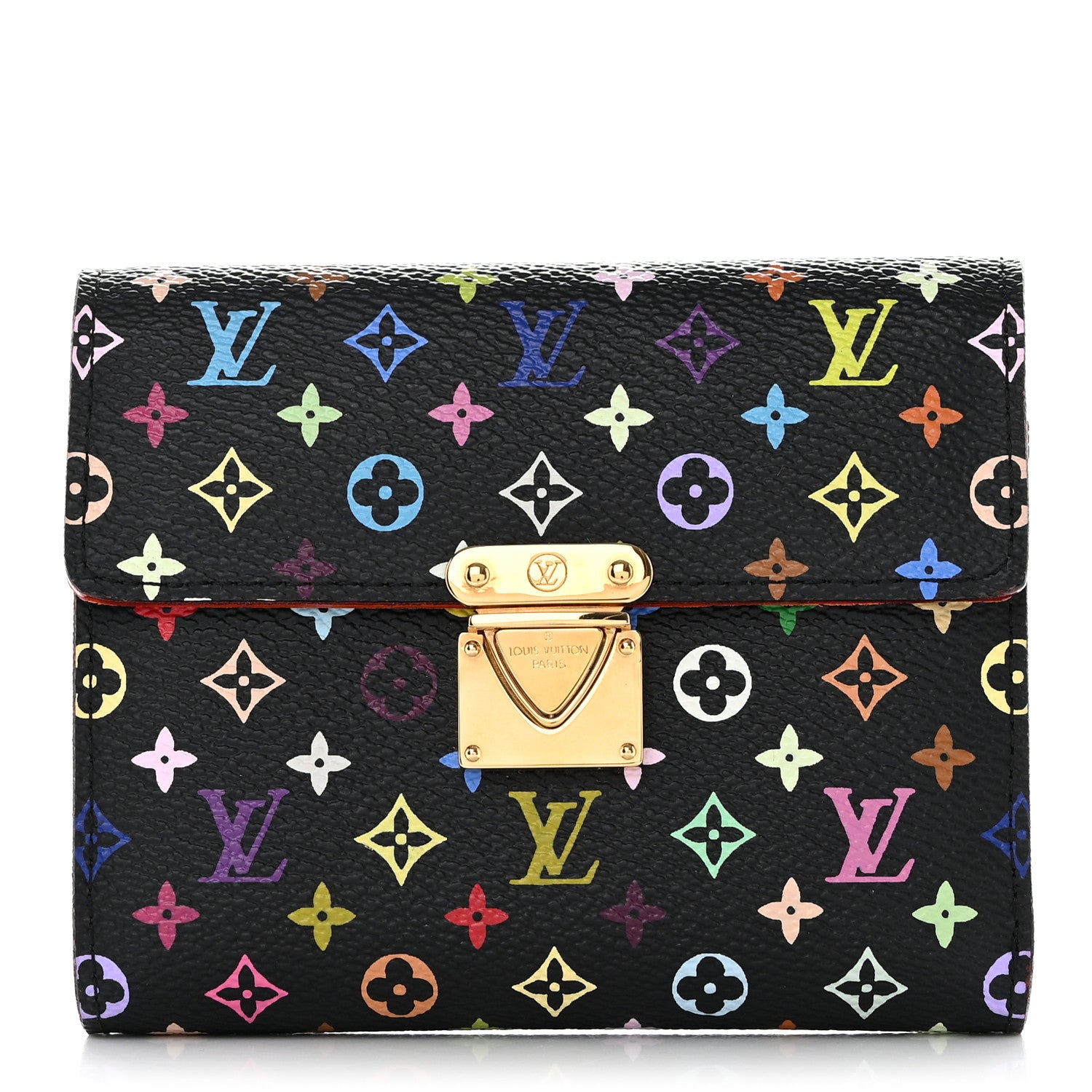 Louis Vuitton Monogram Multicolor Koala Wallet Black 1 of 7