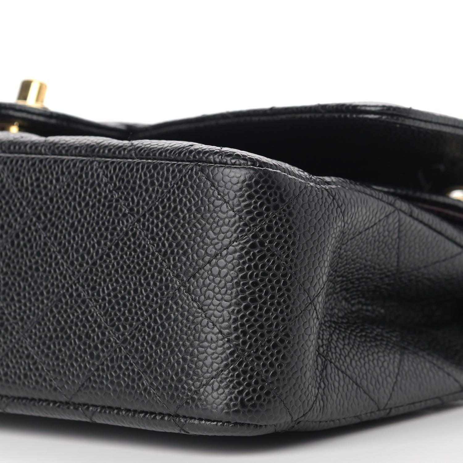 Chanel Caviar Quilted Medium Double Flap Black 9 of 11