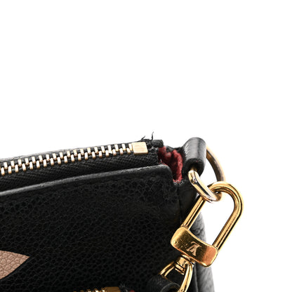 Louis Vuitton Empreinte Monogram Giant Multi Pochette Accessories Black Beige 11 of 14