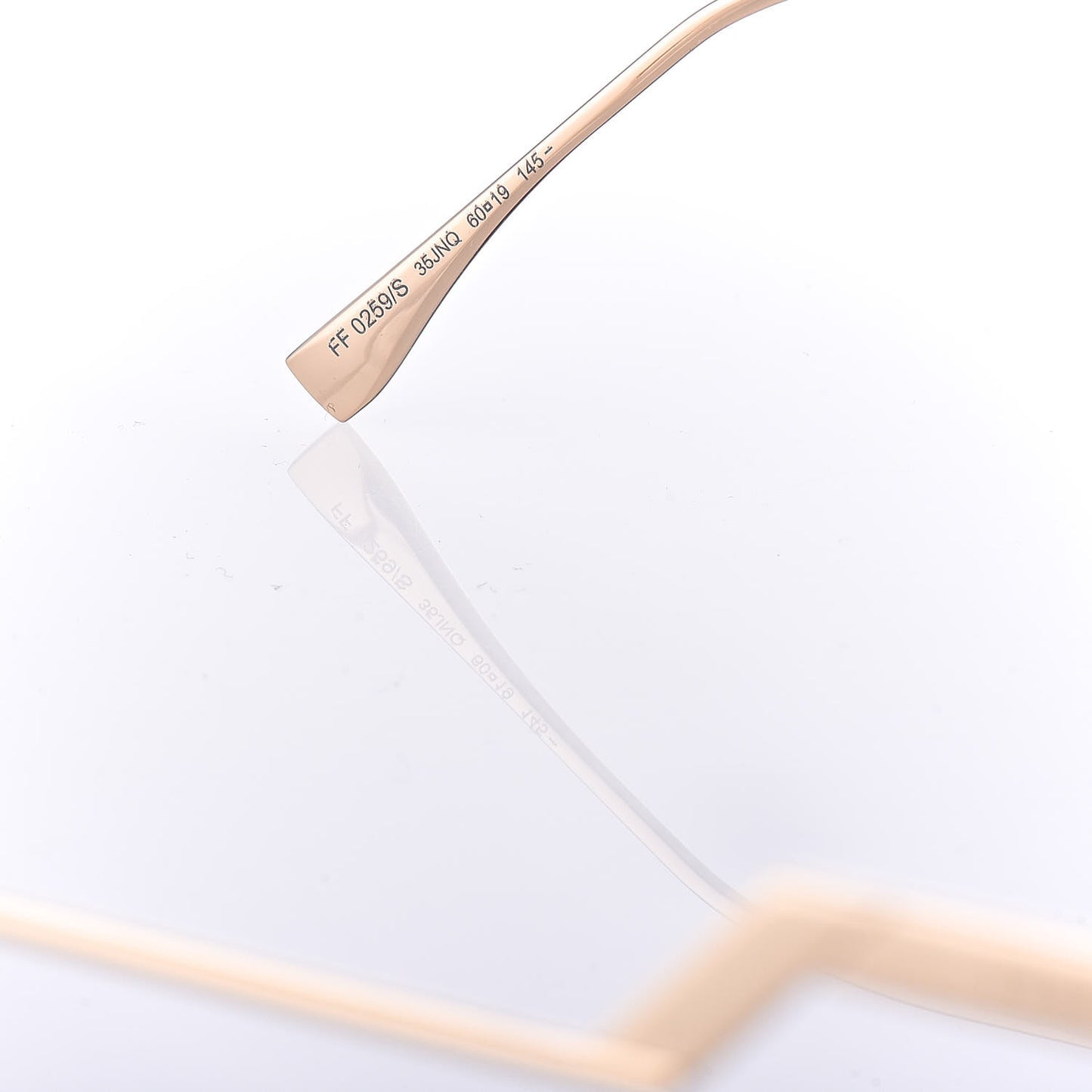 Square Dots Sunglasses FF 0259/S Gold