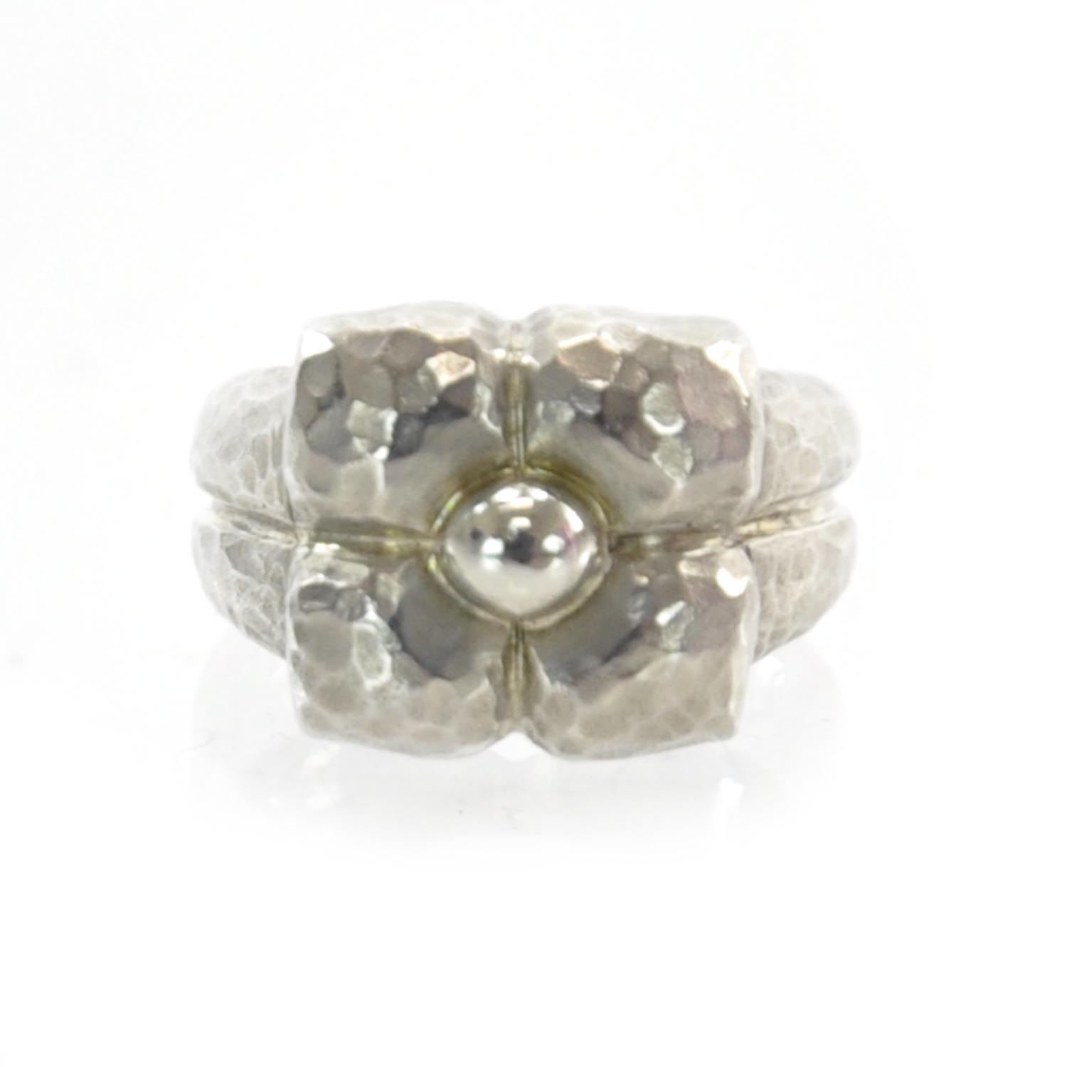 Tiffany Sterling Silver Paloma Picasso Fiore Ring 6 1 of 5