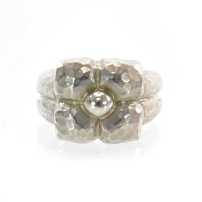 Tiffany Sterling Silver Paloma Picasso Fiore Ring 6 1 of 5