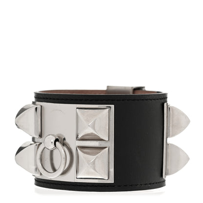 Hermes Box Collier De Chien CDC Bracelet S Black 1 of 7