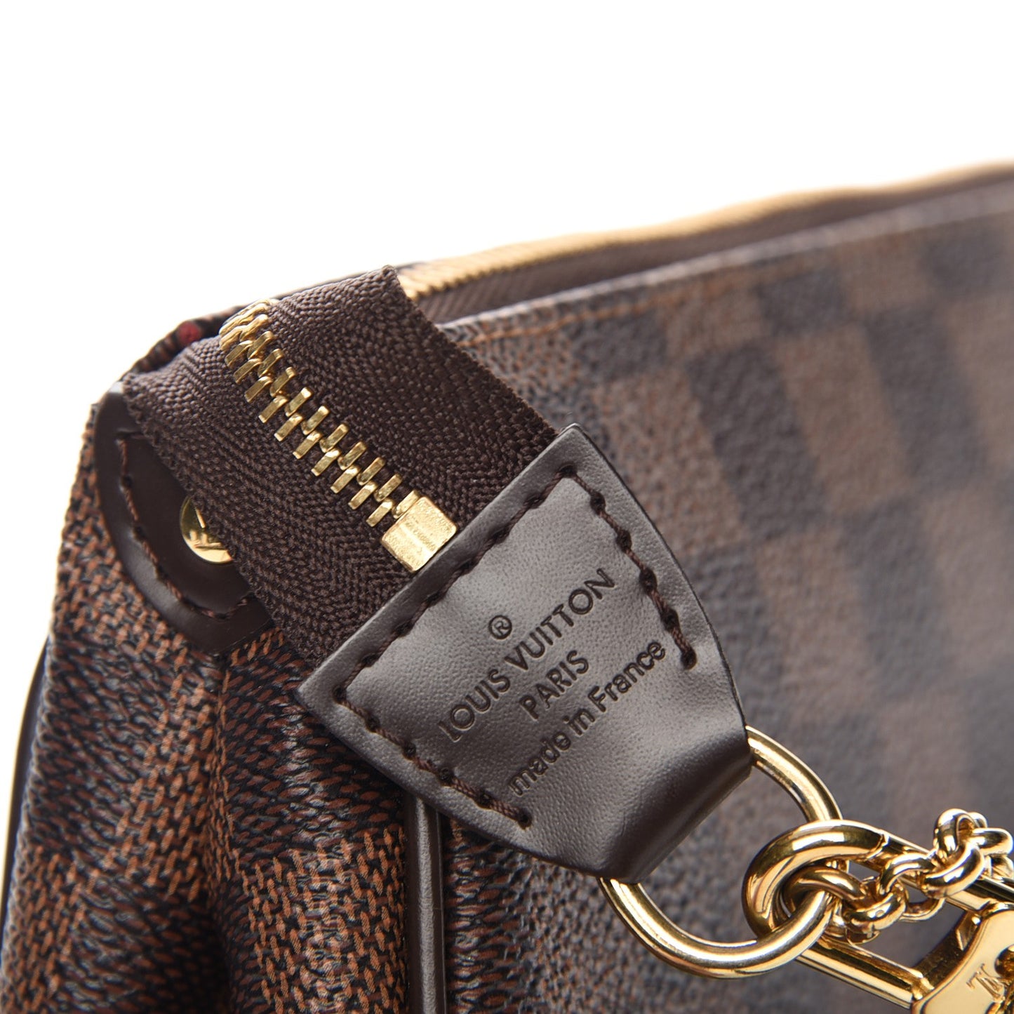 Damier Ebene Eva Clutch