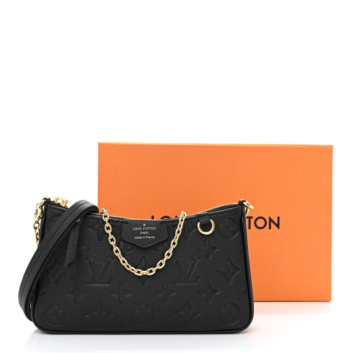 Louis Vuitton Empreinte Easy Pouch On Strap Black 9 of 9