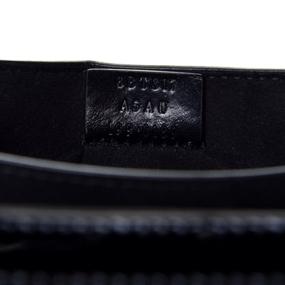 Fendi Vitello Vernice Mou Karligraphy Crossbody Bag Black 7 of 9