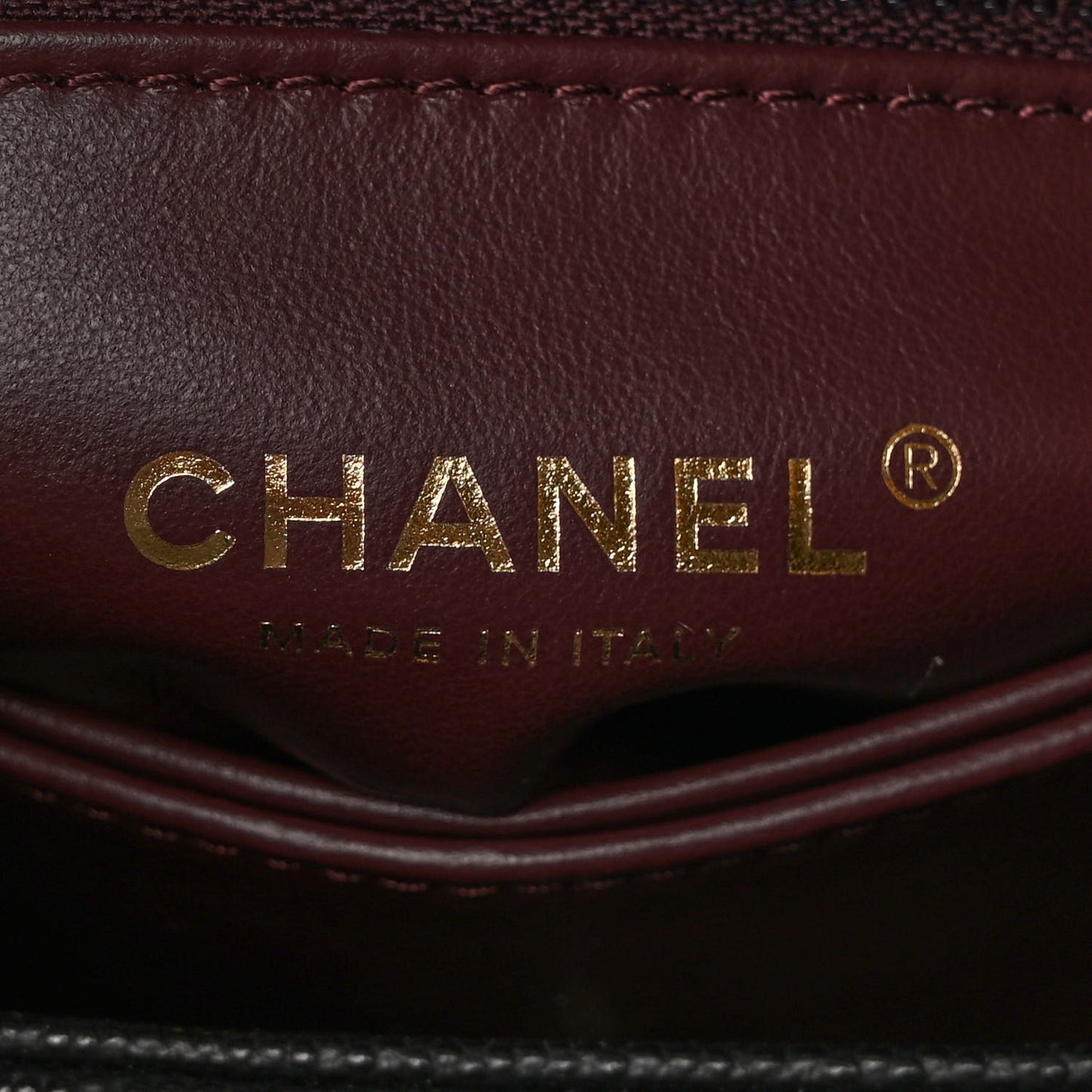 Caviar Quilted Extra Mini Coco Handle Flap Black