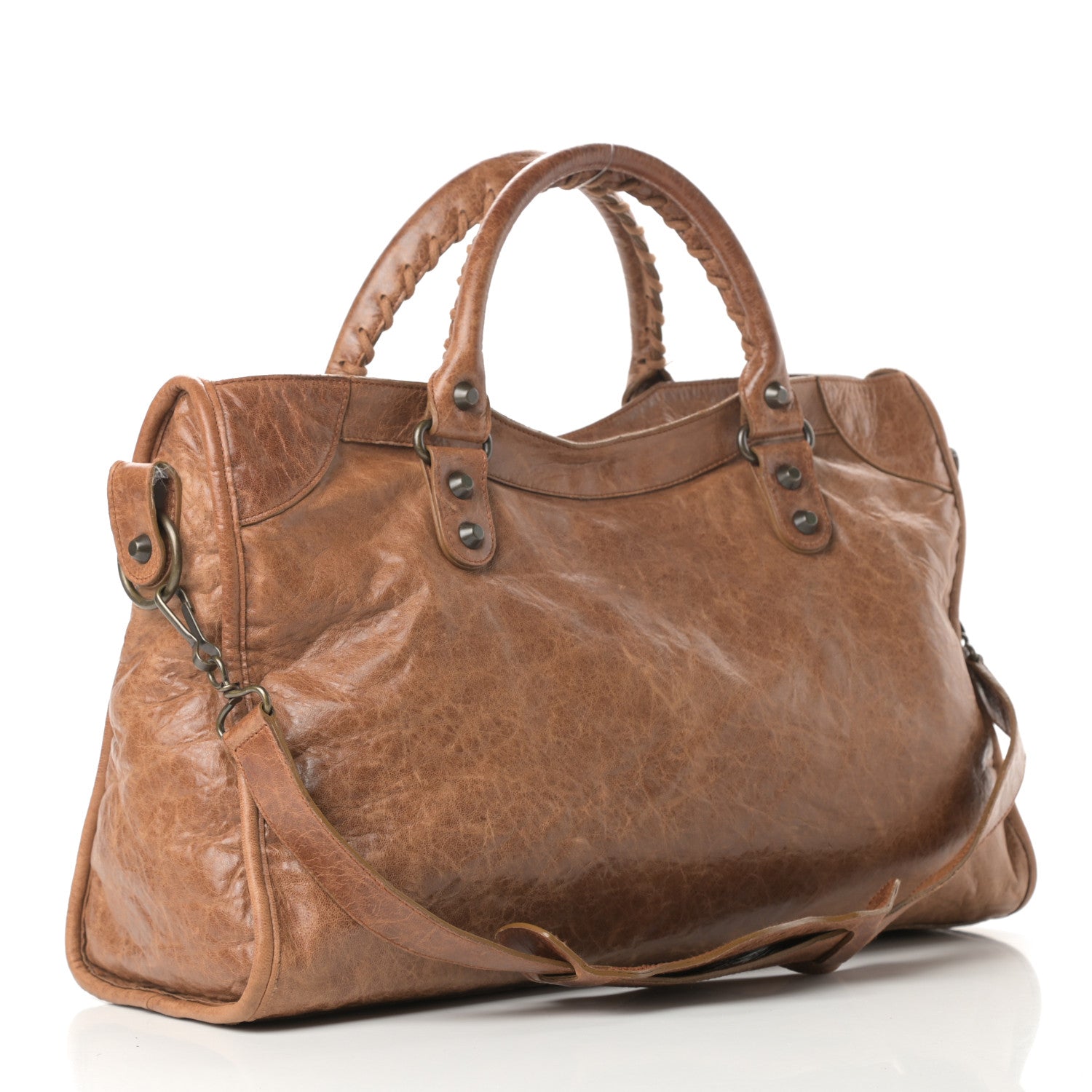 Balenciaga Agneau Classic Hardware City Cognac 3 of 15