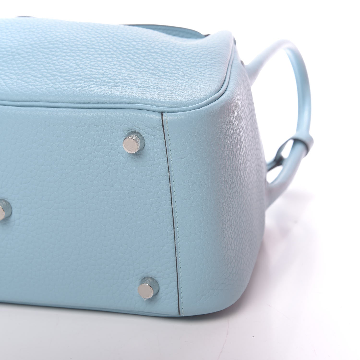 Hermes Taurillon Clemence Lindy 26 Bleu Atoll 10 of 11