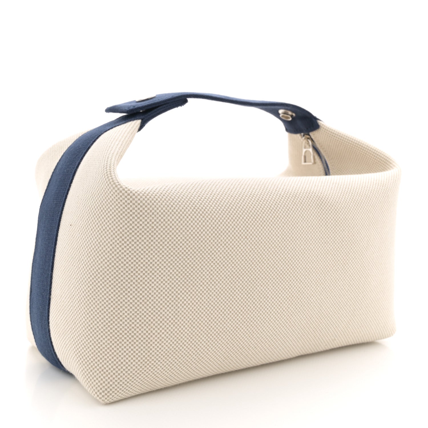 Hermes Canvas Large Bride-A-Brac Cabriole Case gris perle 3 of 10