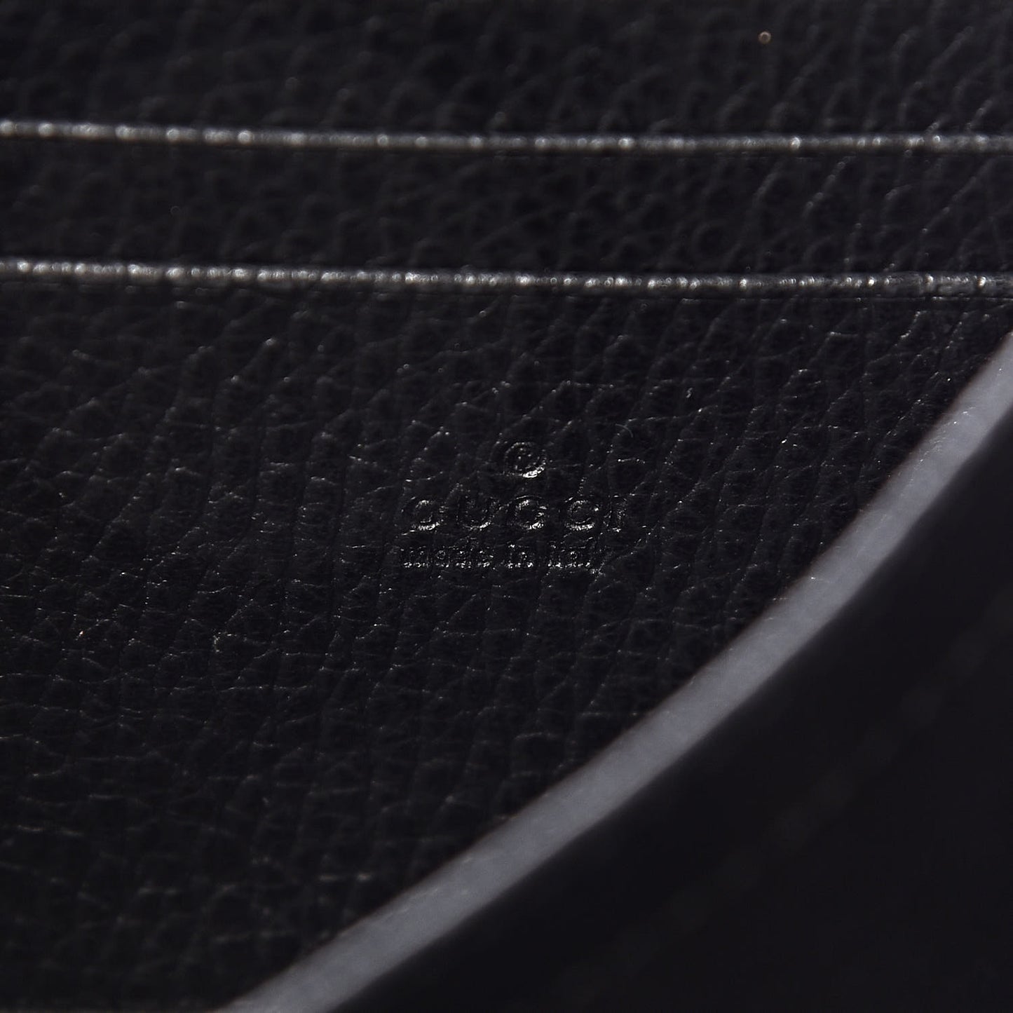 Calfskin Mini Dionysus Chain Wallet Black