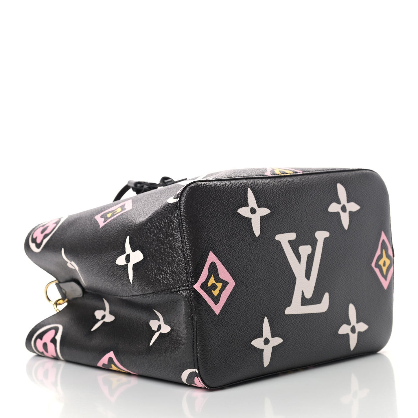 Monogram Giant Wild At Heart Neonoe MM Black