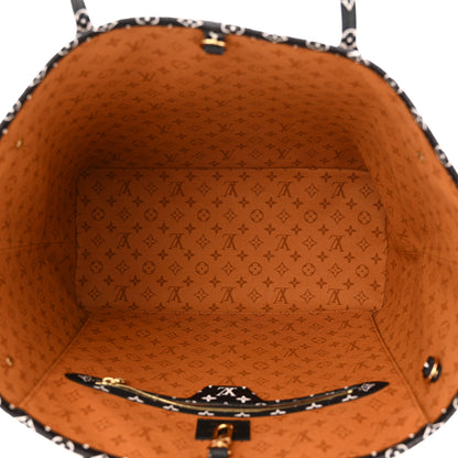 Louis Vuitton LOUIS VUITTON Monogram Giant Crafty Neverfull MM Creme Caramel 5 of 10