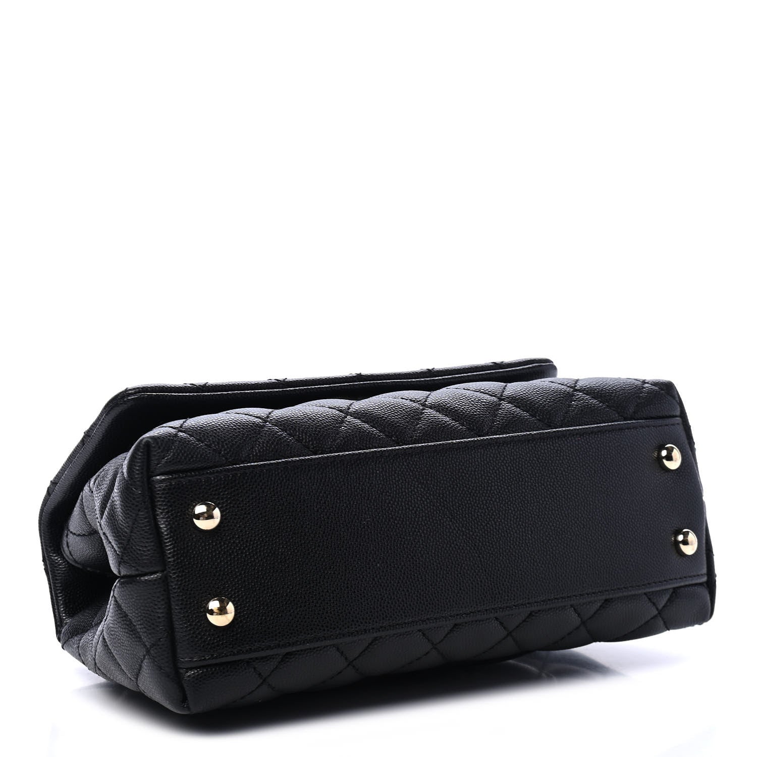 Chanel Caviar Quilted Mini Coco Handle Flap Black 3 of 4