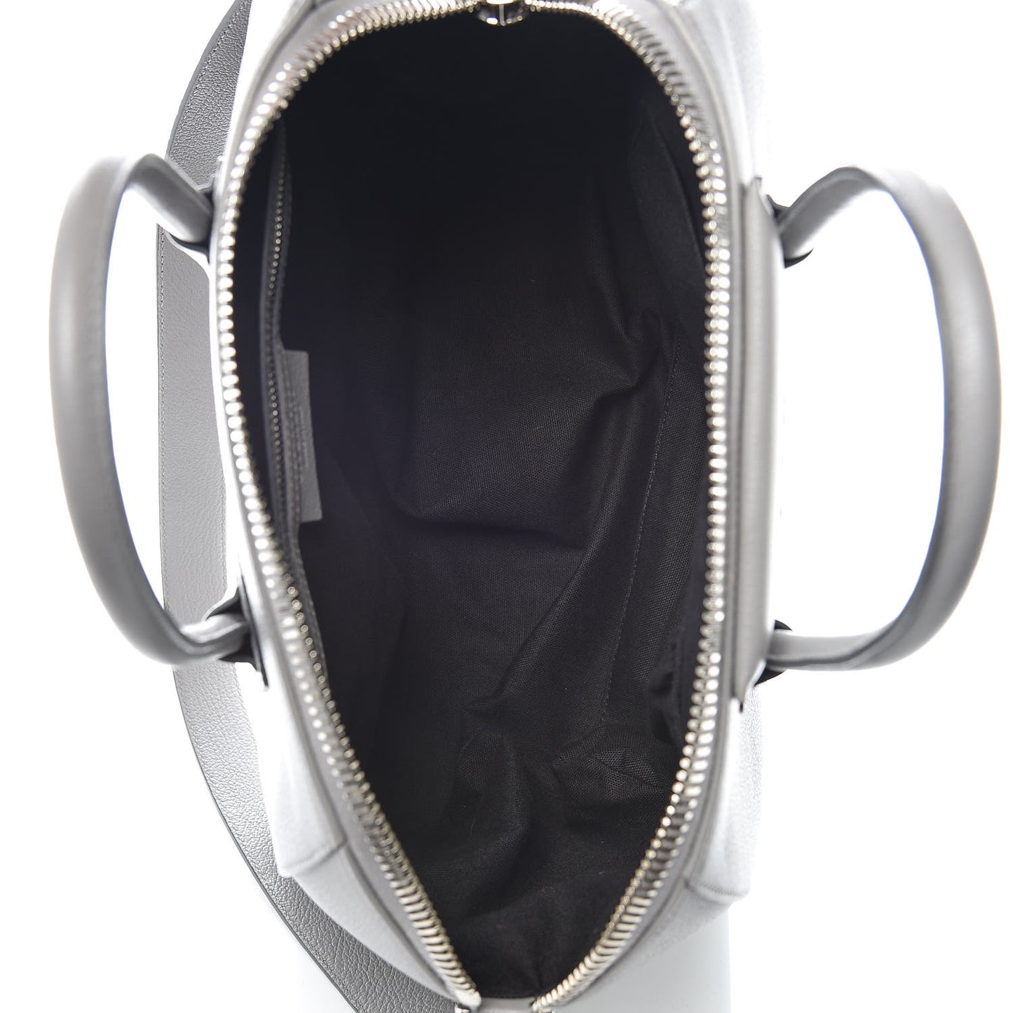 Sugar Goatskin Medium Antigona Pearl Grey