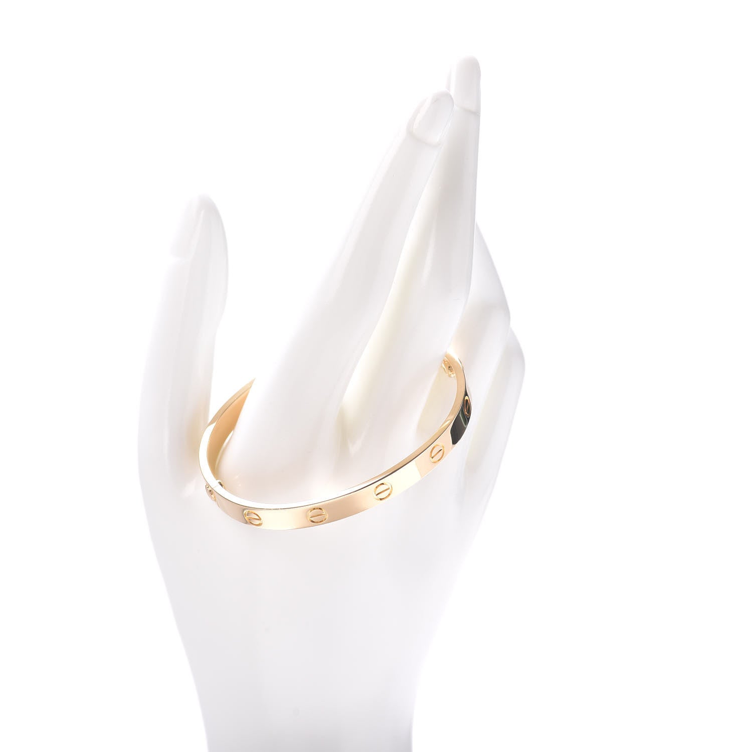 Cartier 18K Yellow Gold LOVE Bracelet 17 2 of 4