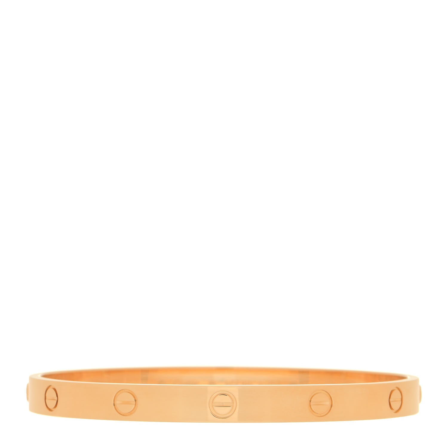 Cartier 18K Yellow Gold LOVE Bracelet 19 1 of 5