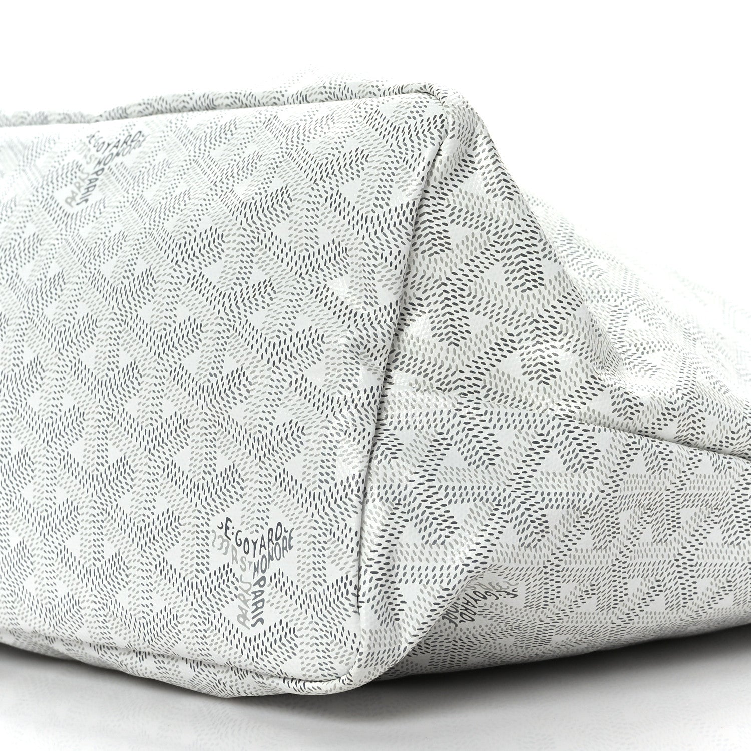 Goyard Goyardine Boheme Hobo White 10 of 10