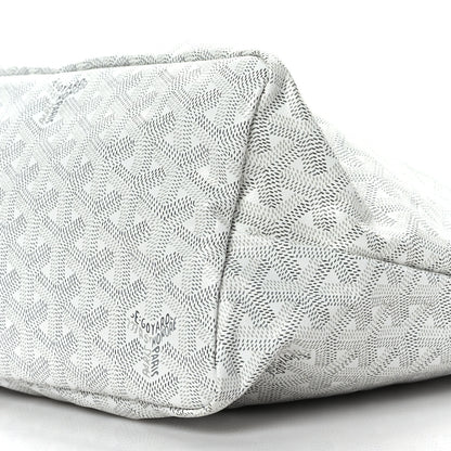 Goyard Goyardine Boheme Hobo White 10 of 10