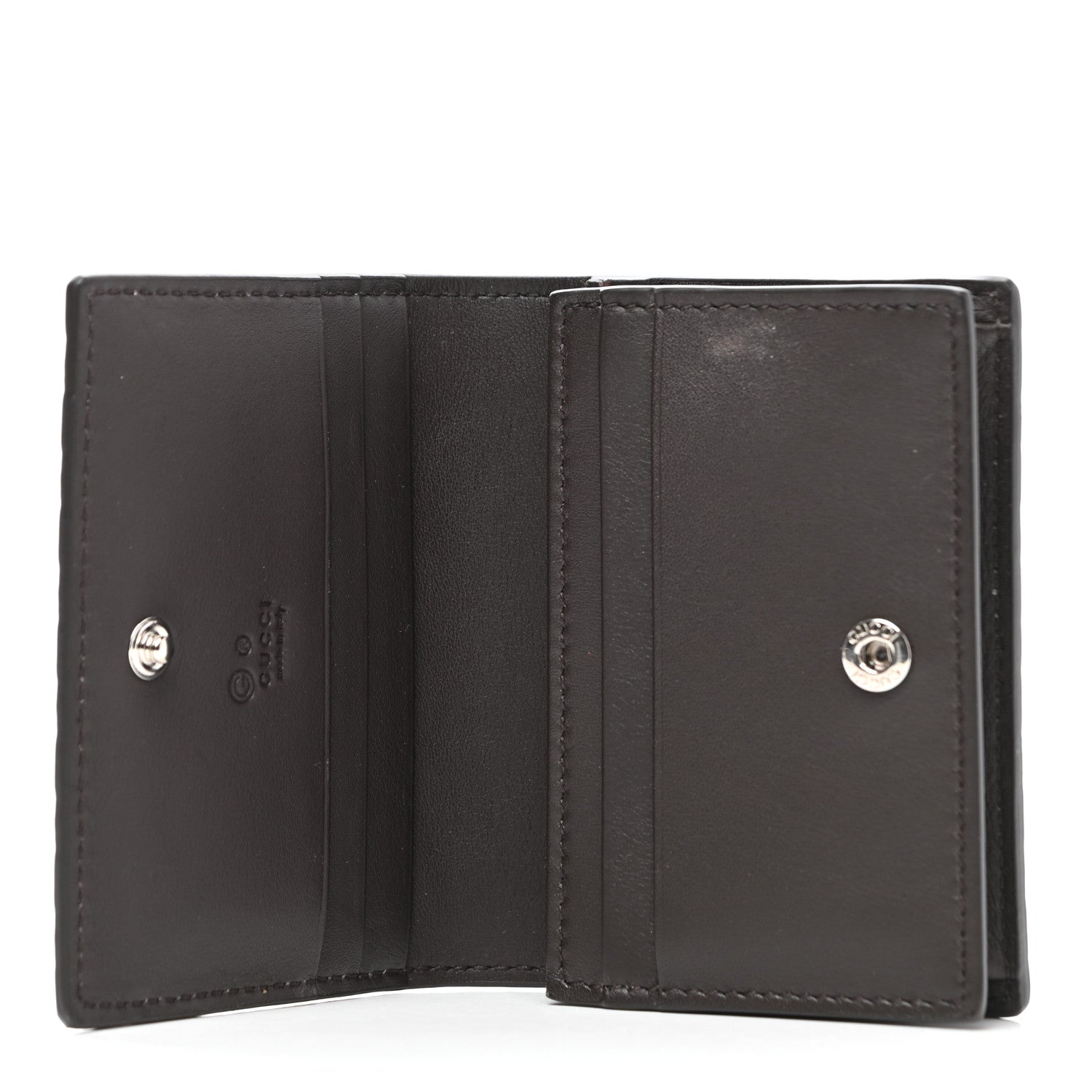 Gucci Microguccissima Card Case Wallet Testa di Moro 5 of 8