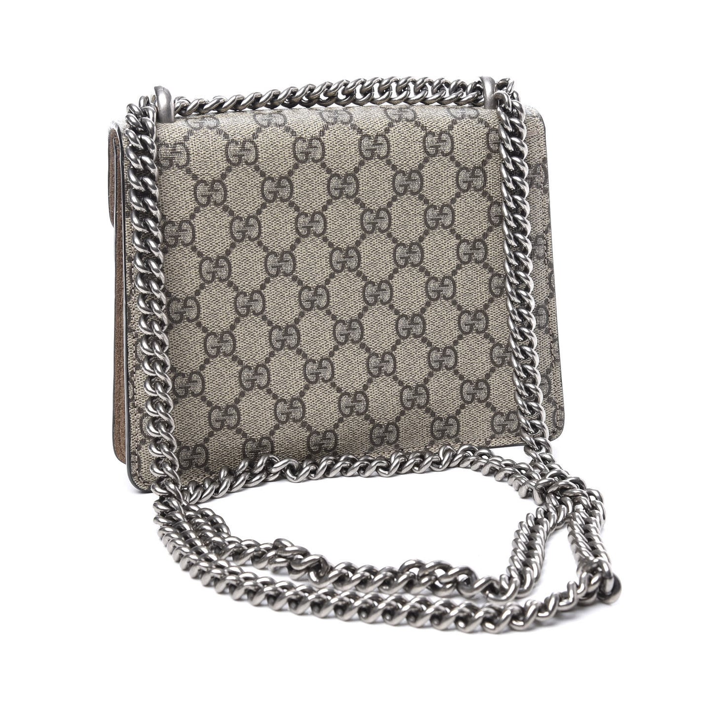 GG Supreme Monogram Mini Dionysus Shoulder Bag Taupe