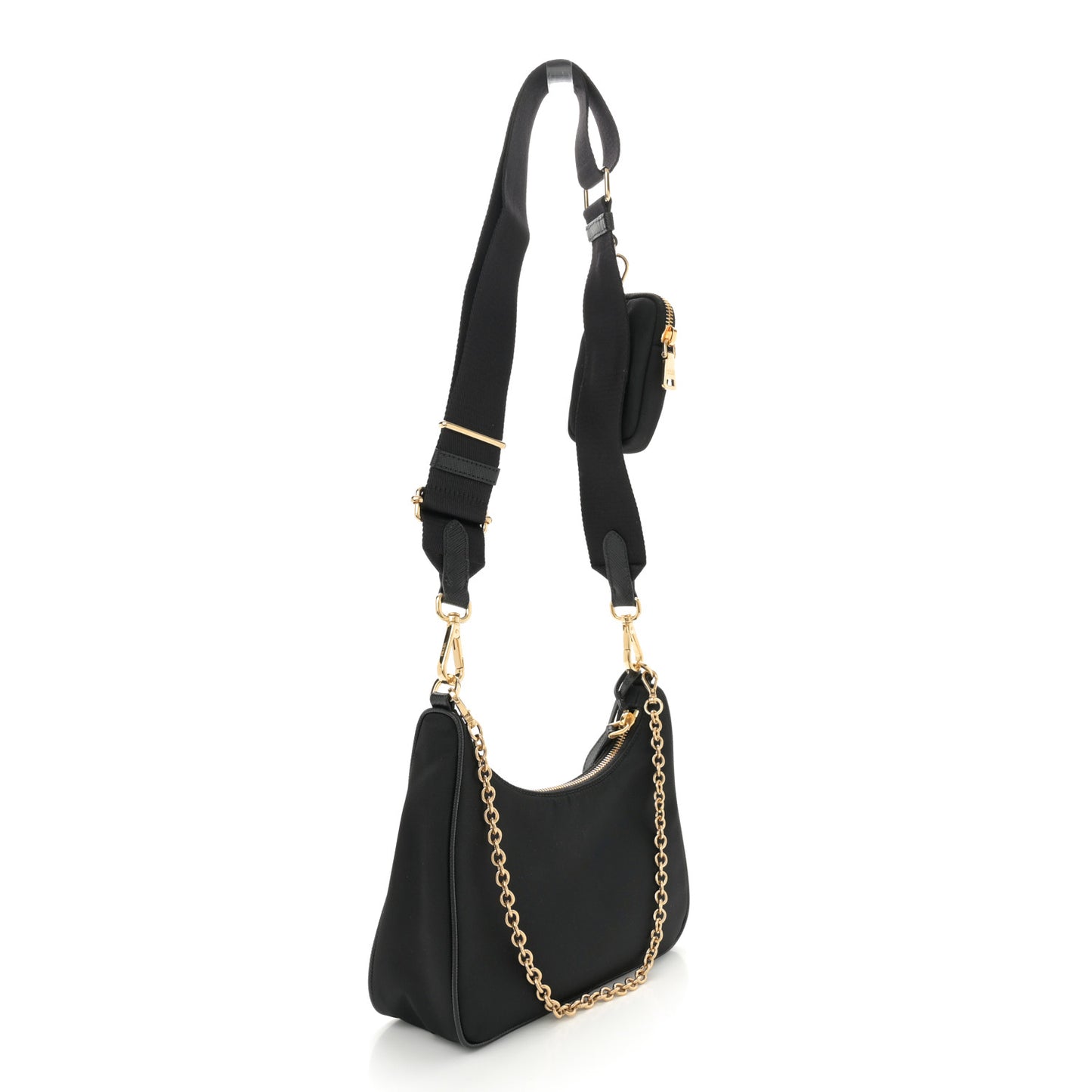 Nylon Re-Edition 2005 Shoulder Bag Black
