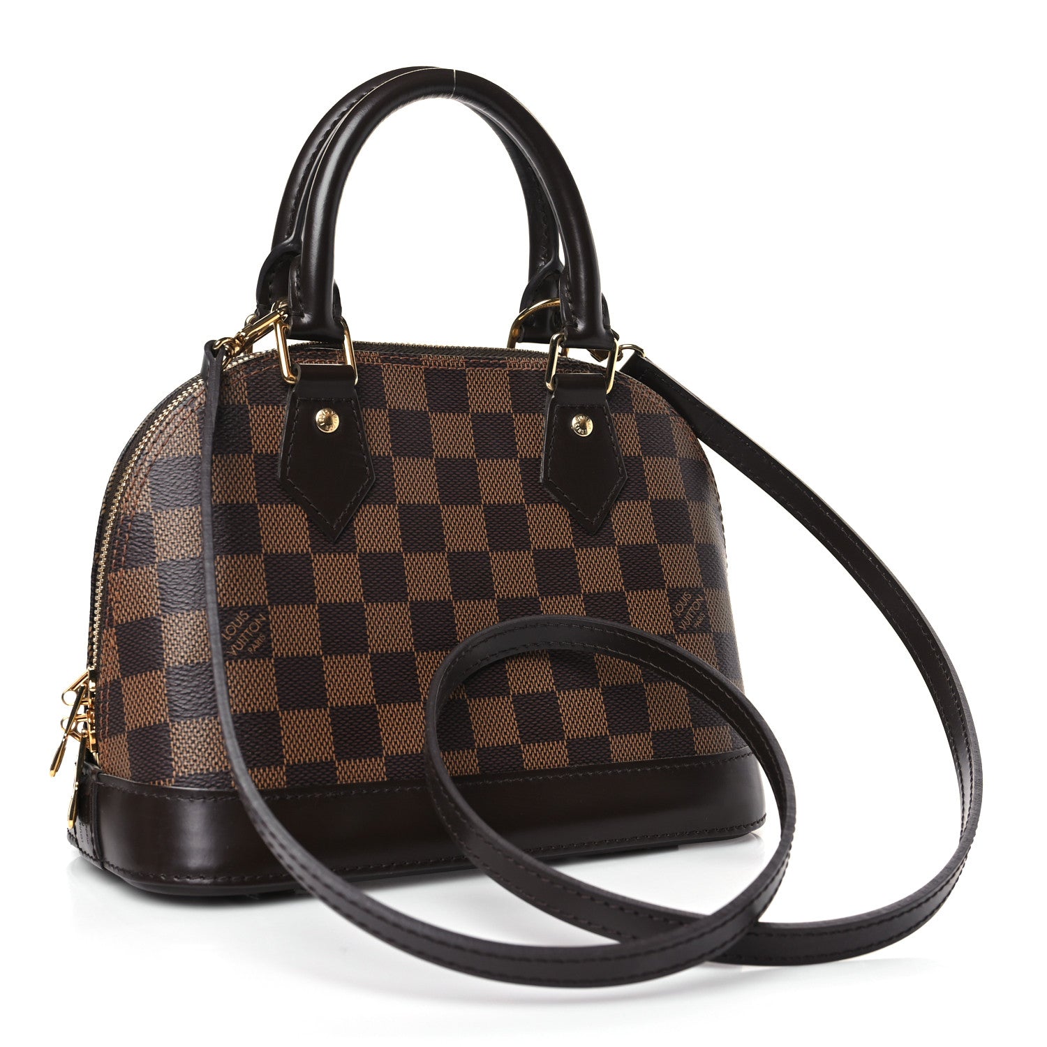 Louis Vuitton Damier Ebene Alma BB 3 of 8