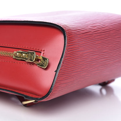 Louis Vuitton Epi Mabillon Backpack Castillan Red 8 of 10