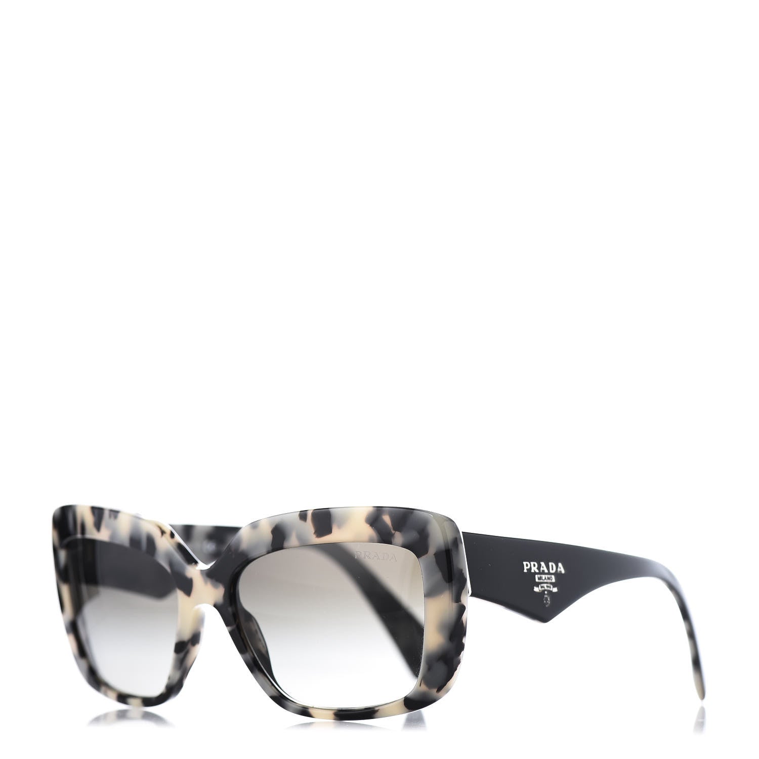 Prada Sunglasses SPR 03Q Tortoise Grey 1 of 8