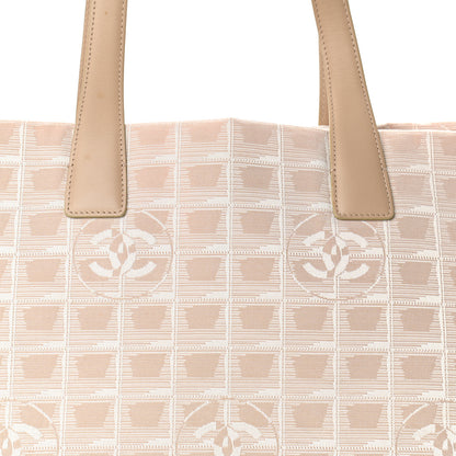Chanel Nylon Medium Travel Tote Beige 8 of 17