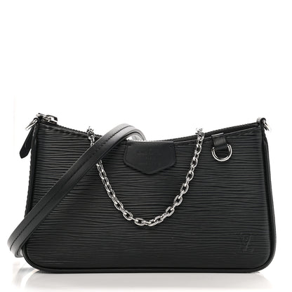 Louis Vuitton Epi Easy Pouch On Strap Black 1 of 9