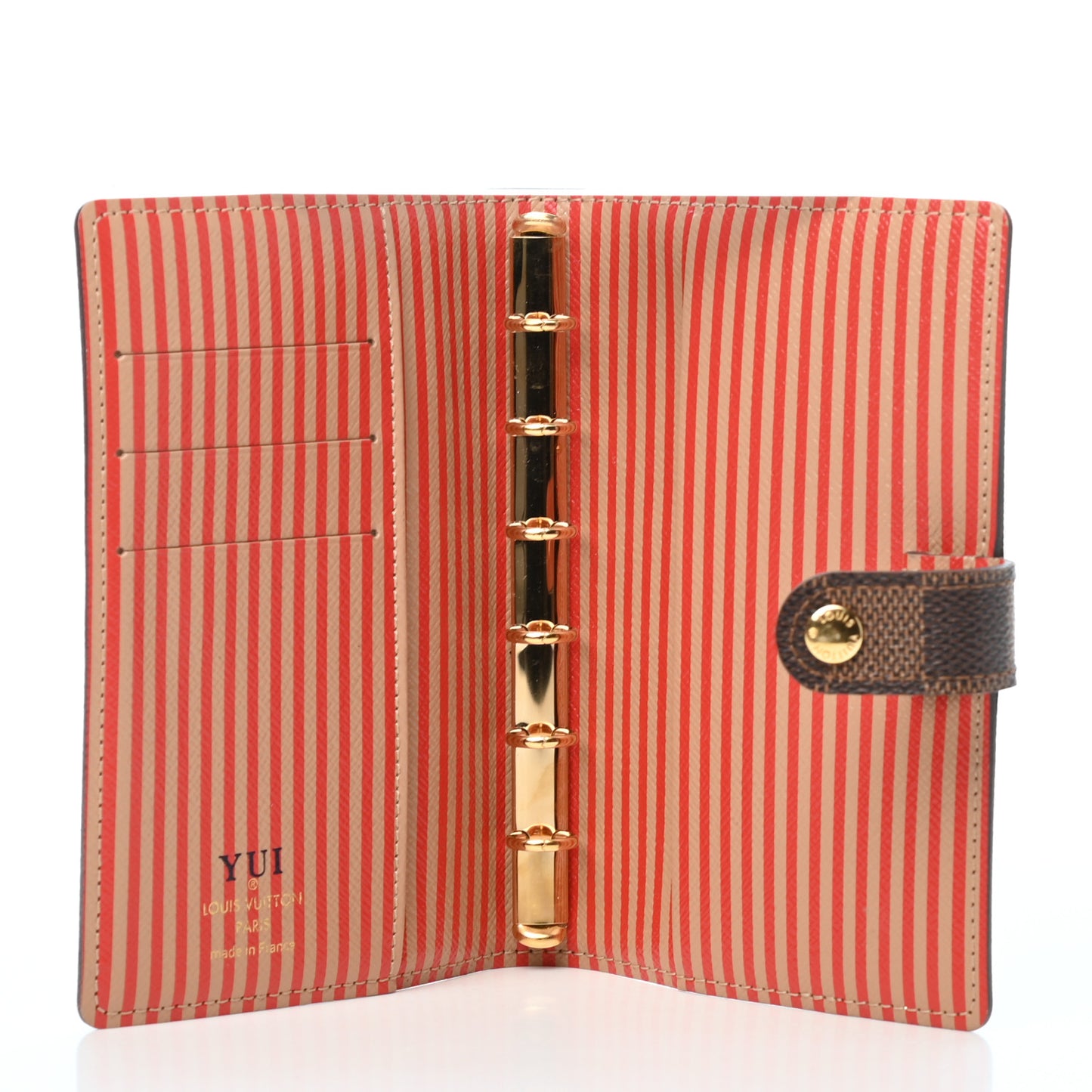 Damier Ebene Trunks and Bags Small Ring Agenda