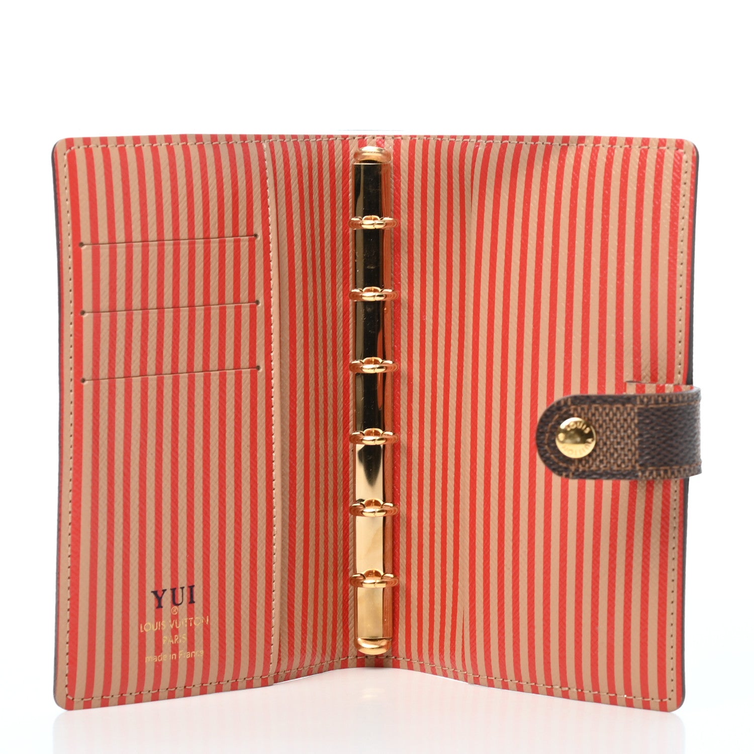 Louis Vuitton Damier Ebene Trunks and Bags Small Ring Agenda 5 of 6