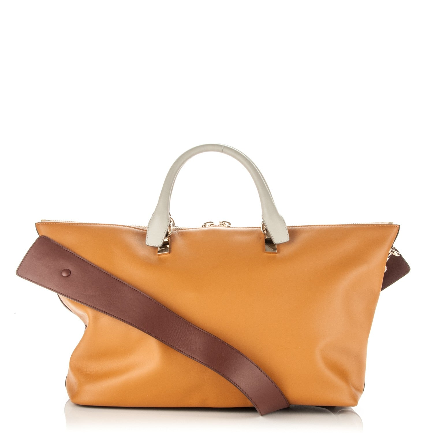 Chloe Smooth Calfskin Large Baylee Tote Yummy Cookie 1 of 7