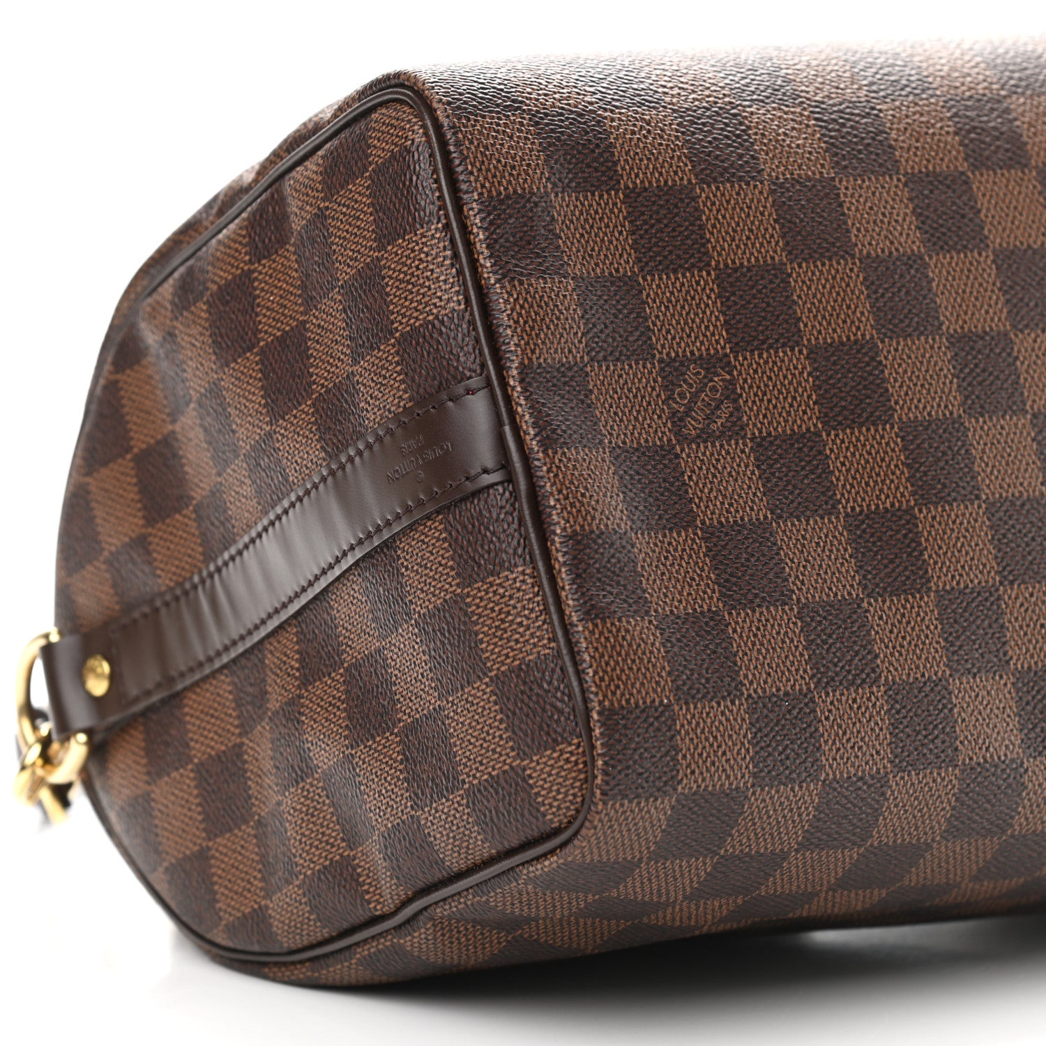 Louis Vuitton Damier Ebene Speedy Bandouliere 25 8 of 10