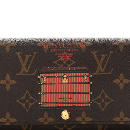Louis Vuitton Monogram Trunks and Locks Sarah Wallet 3 of 8