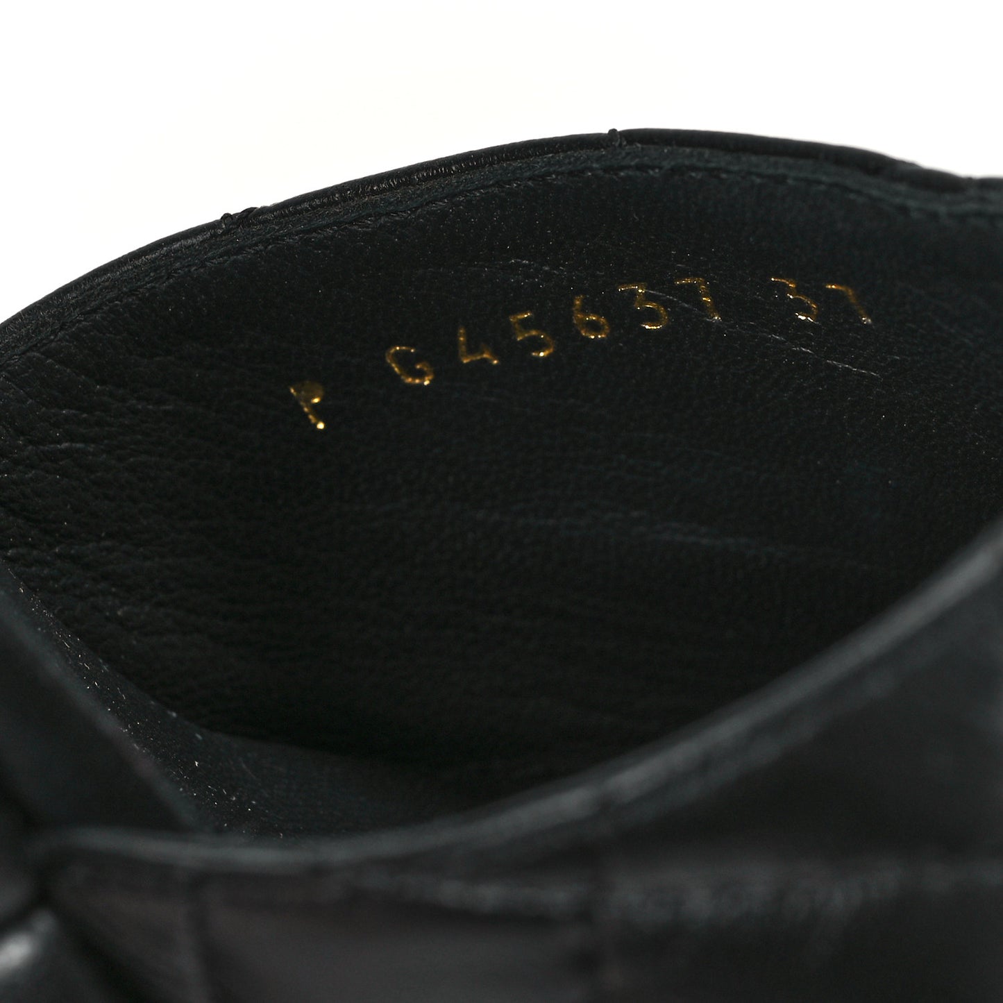 Lambskin Quilted Peep Toe Wedge Sandals 37 Black