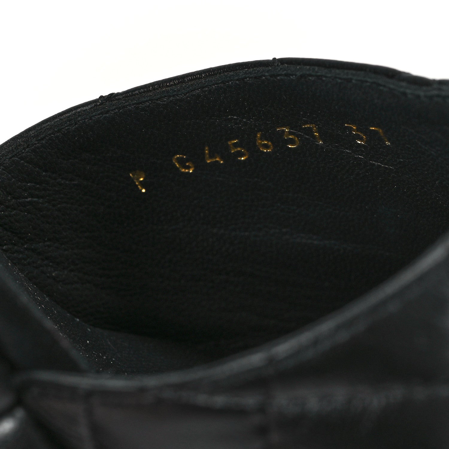 Chanel Lambskin Quilted Peep Toe Wedge Sandals 37 Black 9 of 11