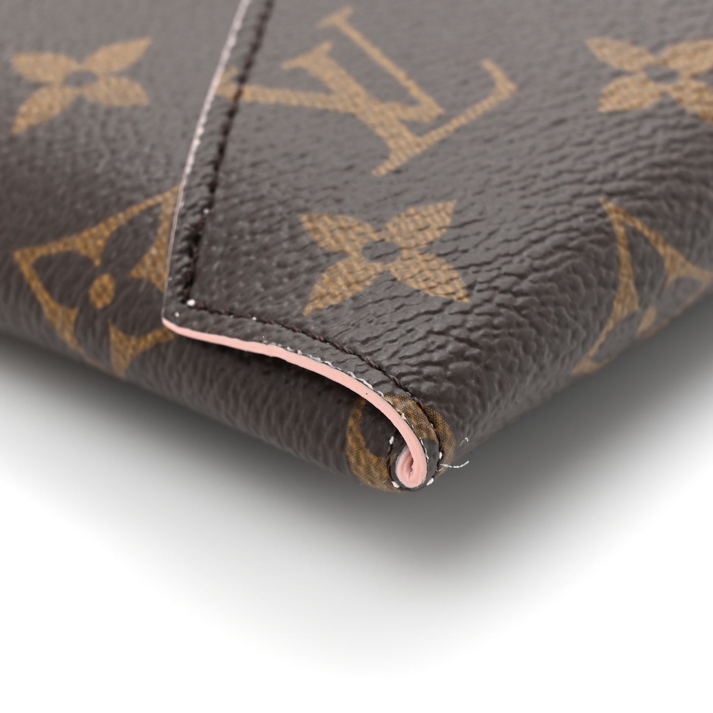 Monogram Large Kirigami Pochette Insert Rose Ballerine