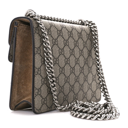 Gucci GG Supreme Monogram Mini Dionysus Shoulder Bag Taupe 3 of 10