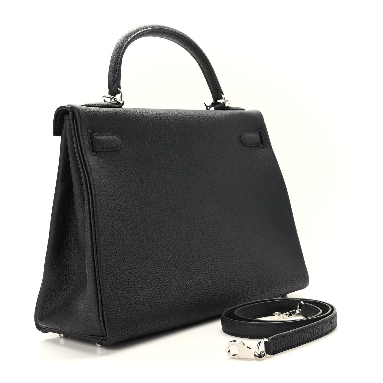 Hermes Togo Kelly Retourne 32 Black 3 of 10