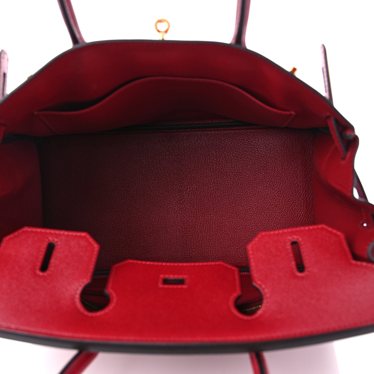 Hermes Epsom BIRKIN 30 Rouge Grenat 5 of 9