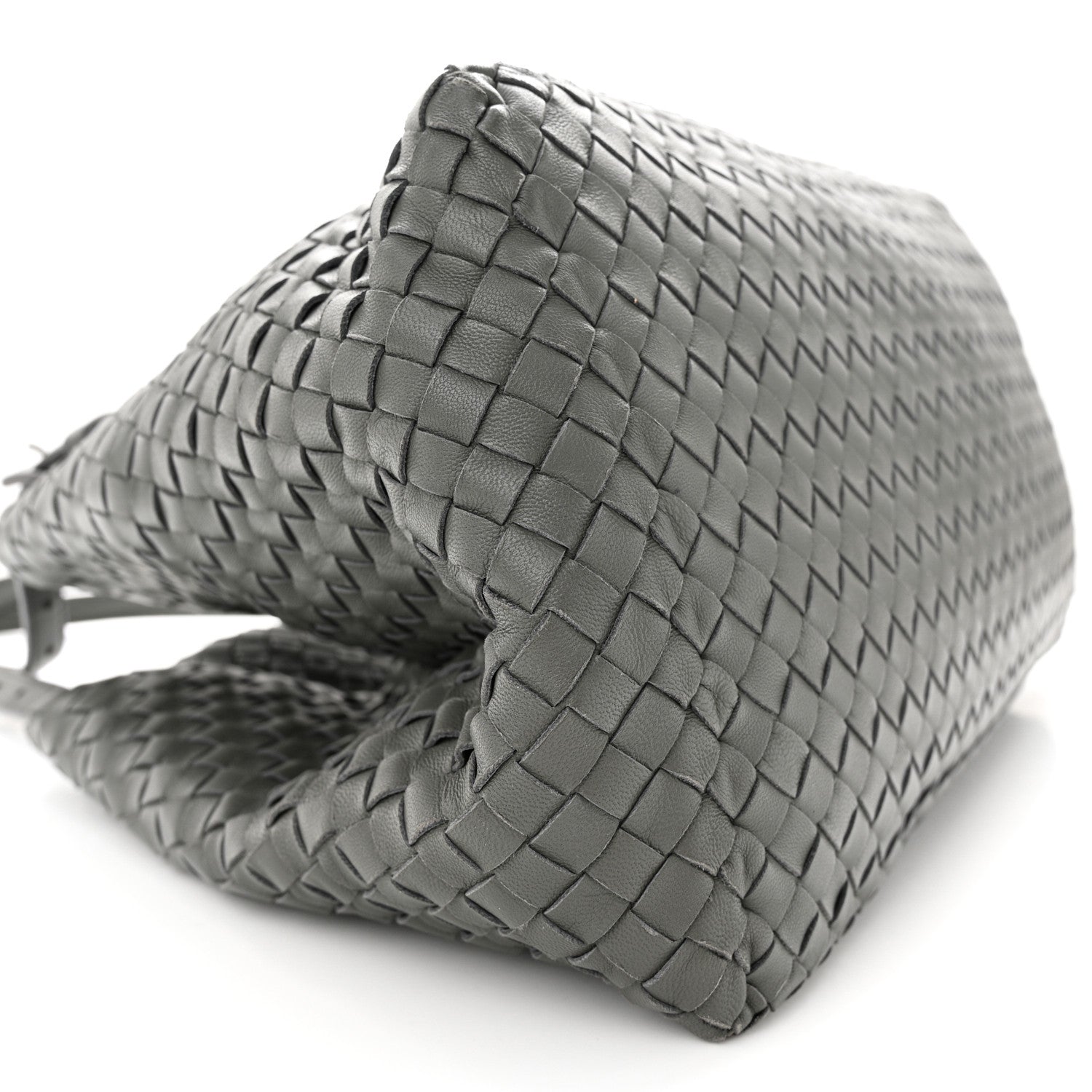 Bottega Veneta Nappa Intrecciato Medium Seamless Tote Grey 8 of 12