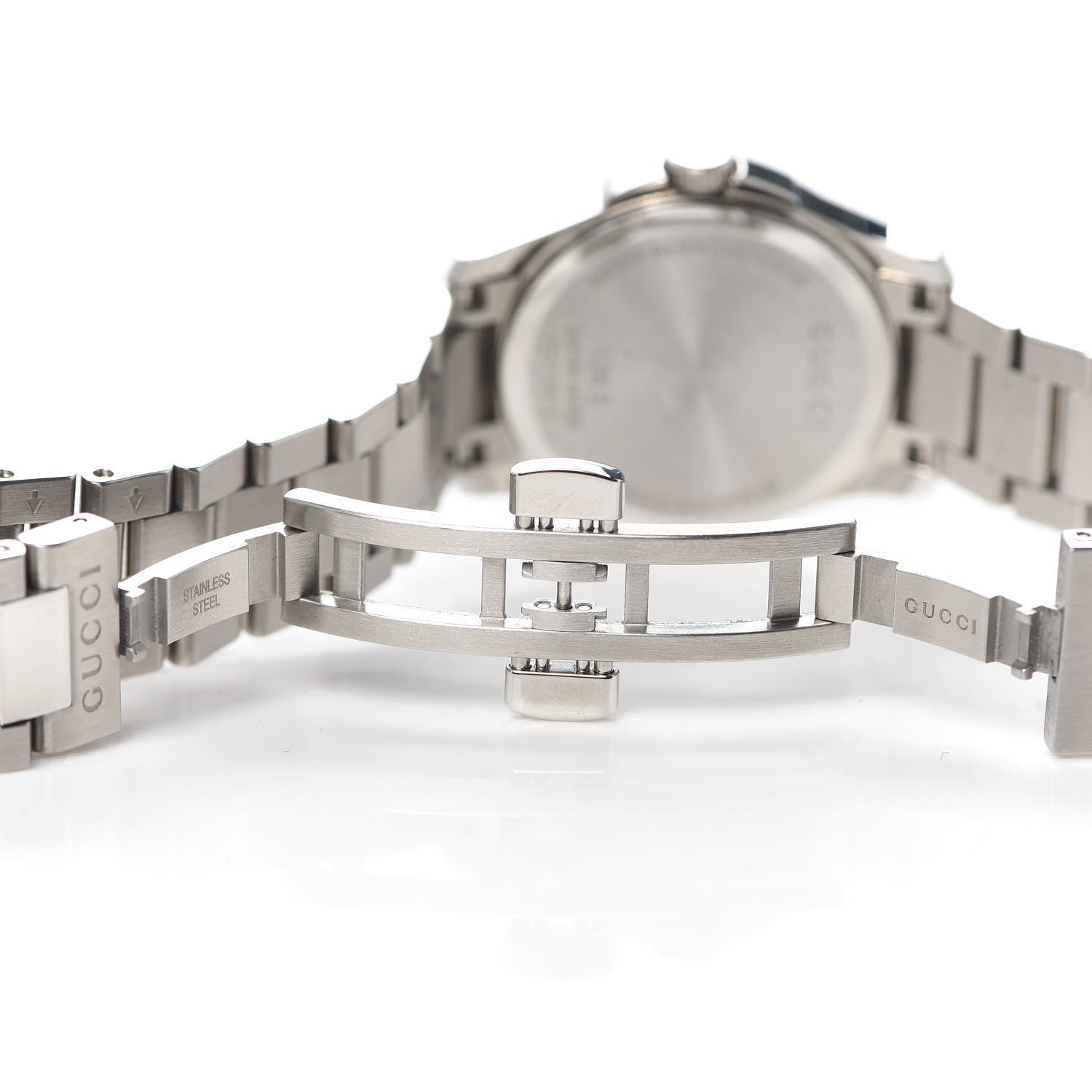 Gucci Stainless Steel 27mm G-Timeless Quartz Watch Brown 5 of 5