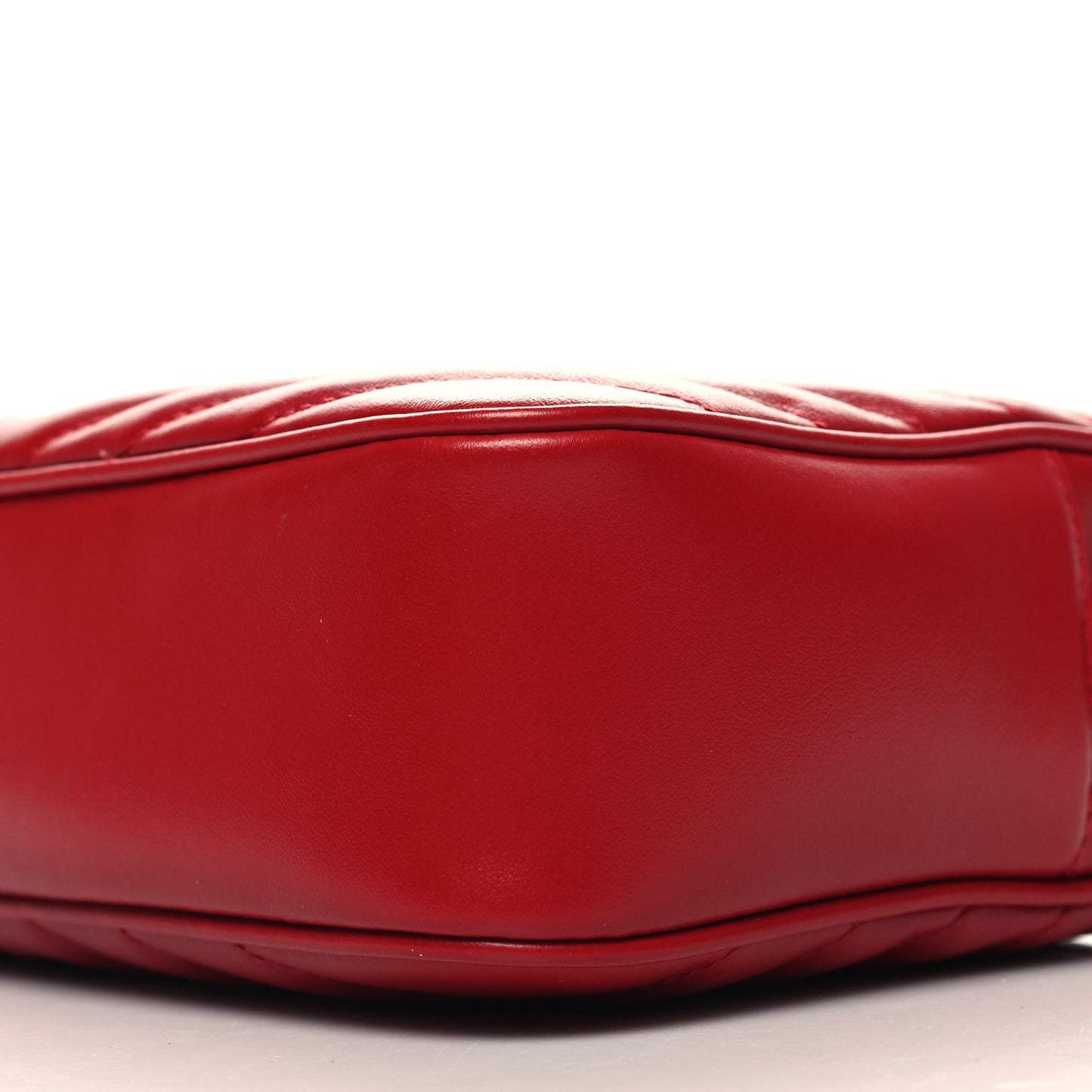 Calfskin Matelasse Monogram Lou Camera Bag Red